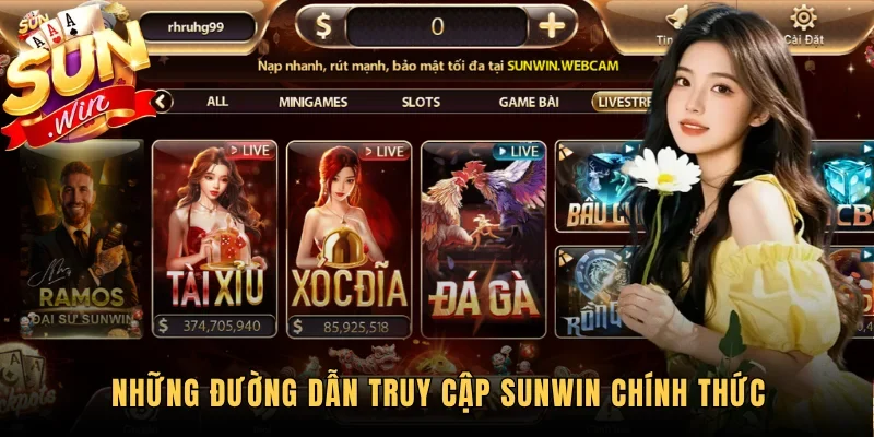 Những đường dẫn truy cập SUNWIN chính thức